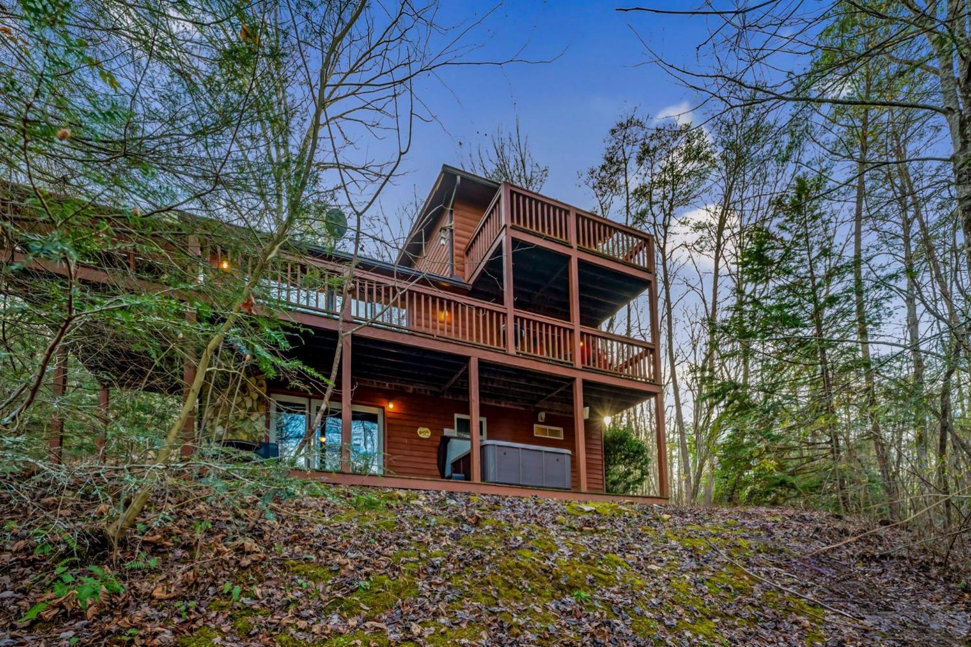 Peaceful Living Minutes From Blue Ridge Hot Tub Pool Table Villa Eksteriør billede